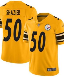 Nike Pittsburgh Steelers #50 Ryan Shazier Gold Stitched NFL Limited Inverted Legend Jersey