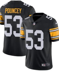 Nike Pittsburgh Steelers #53 Maurkice Pouncey Black Alternate Stitched NFL Vapor Untouchable Limited Jersey
