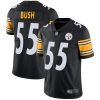Nike Pittsburgh Steelers #55 Devin Bush Black Team Color Stitched NFL Vapor Untouchable Limited Jersey