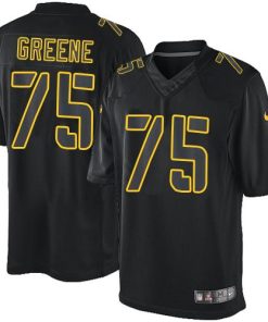 Nike Pittsburgh Steelers #75 Joe Greene Black Stitched NFL Impact Limited Jersey