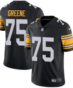 Nike Pittsburgh Steelers #75 Joe Greene Black Alternate Stitched NFL Vapor Untouchable Limited Jersey
