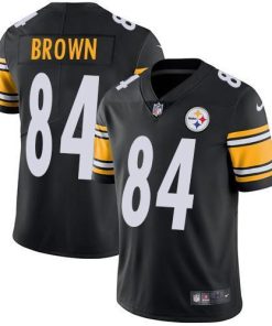 Nike Pittsburgh Steelers #84 Antonio Brown Black Team Color Stitched NFL Vapor Untouchable Limited Jersey