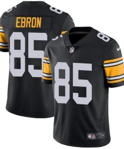 Nike Pittsburgh Steelers #85 Eric Ebron Black Alternate Stitched NFL Vapor Untouchable Limited Jersey