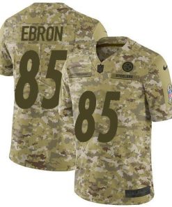 Nike Pittsburgh Steelers #85 Eric Ebron Camo Stitched NFL Limited 2018 Salute To Service Jersey