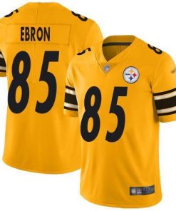 Nike Pittsburgh Steelers #85 Eric Ebron Gold Stitched NFL Limited Inverted Legend Jersey