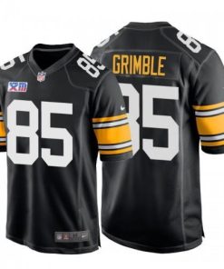 Nike Pittsburgh Steelers #85 Xavier Grimble Super Bowl XIII 1978 Retro Game NFL Jersey Black