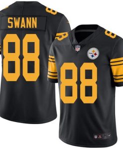 Nike Pittsburgh Steelers #88 Lynn Swann Black Stitched NFL Limited Rush Jersey