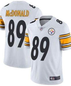 Nike Pittsburgh Steelers #89 Vance McDonald White Stitched NFL Vapor Untouchable Limited Jersey