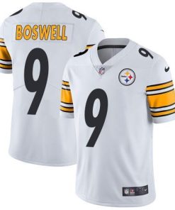 Nike Pittsburgh Steelers #9 Chris Boswell White Stitched NFL Vapor Untouchable Limited Jersey