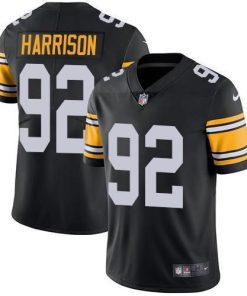 Nike Pittsburgh Steelers #92 James Harrison Black Alternate Stitched NFL Vapor Untouchable Limited Jersey
