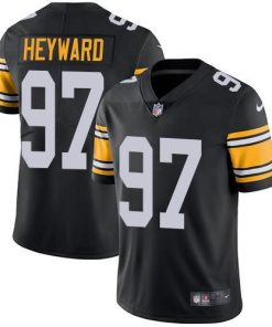 Nike Pittsburgh Steelers #97 Cameron Heyward Black Alternate Stitched NFL Vapor Untouchable Limited Jersey