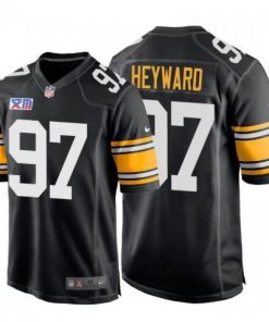 Nike Pittsburgh Steelers #97 Cameron Heyward Super Bowl XIII 1978 Retro Game NFL Jersey Black
