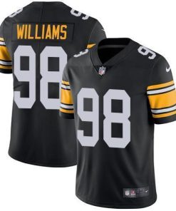 Nike Pittsburgh Steelers #98 Vince Williams Black Alternate Stitched NFL Vapor Untouchable Limited Jersey