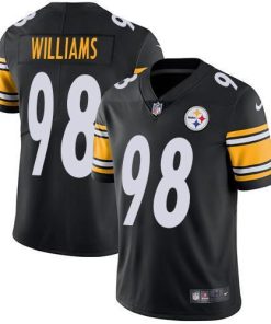Nike Pittsburgh Steelers #98 Vince Williams Black Team Color Stitched NFL Vapor Untouchable Limited Jersey