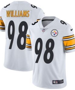 Nike Pittsburgh Steelers #98 Vince Williams White Stitched NFL Vapor Untouchable Limited Jersey