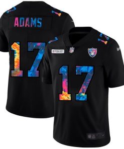 Nike Raiders #17 Davante Adams Nike Multi-Color Black 2020 NFL Crucial Catch Vapor Untouchable Limited Jersey