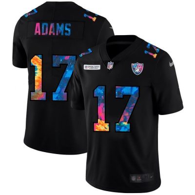 Nike Raiders #17 Davante Adams Nike Multi-Color Black 2020 NFL Crucial Catch Vapor Untouchable Limited Jersey