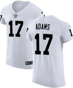 Nike Raiders #17 Davante Adams White Stitched NFL Vapor Untouchable Elite Jersey