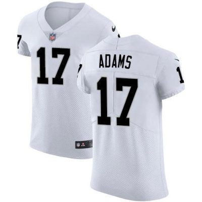 Nike Raiders #17 Davante Adams White Stitched NFL Vapor Untouchable Elite Jersey