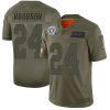 Nike Raiders #24 Charles Woodson Camo Stitched NFL Limited 2019 Salute To Service Jersey