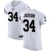 Nike Raiders #34 Bo Jackson White Stitched NFL Vapor Untouchable Elite Jersey