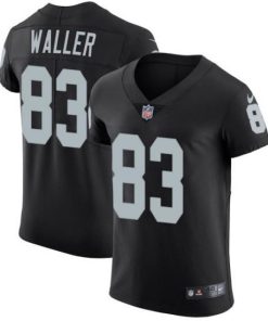 Nike Raiders #83 Darren Waller Black Team Color Stitched NFL Vapor Untouchable Elite Jersey