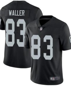 Nike Raiders #83 Darren Waller Black Team Color Stitched NFL Vapor Untouchable Limited Jersey