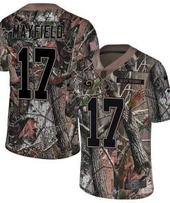 Nike Rams #17 Baker Mayfield Camo Stitched NFL Limited Rush Realtree Jersey