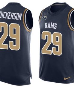 Nike Rams #29 Eric Dickerson Navy Blue Team Color Stitched NFL Limited Tank Top Jersey