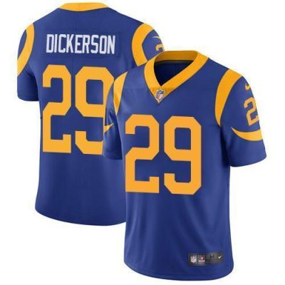 Nike Rams #29 Eric Dickerson Royal Blue Alternate Stitched NFL Vapor Untouchable Limited Jersey