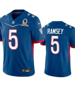 Nike Rams #5 Jalen Ramsey NFL 2022 NFC Pro Bowl Game Jersey Royal