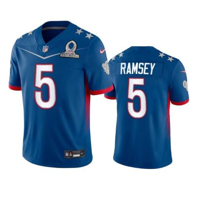 Nike Rams #5 Jalen Ramsey NFL 2022 NFC Pro Bowl Game Jersey Royal