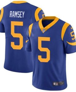 Nike Rams #5 Jalen Ramsey Royal Blue Alternate Stitched NFL Vapor Untouchable Limited Jersey