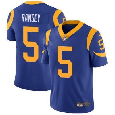 Nike Rams #5 Jalen Ramsey Royal Blue Alternate Stitched NFL Vapor Untouchable Limited Jersey