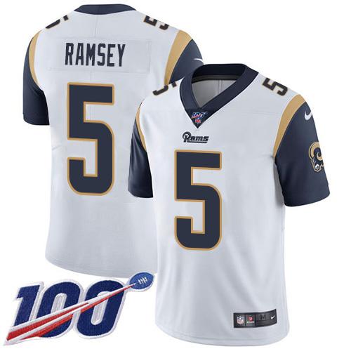 Nike20Rams20520Jalen20Ramsey20White2020Stitched20NFL20100th20Season20Vapor20Limited20.jpg