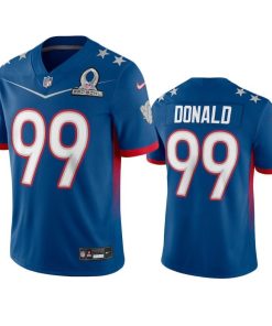 Nike Rams #99 Aaron Donald NFL 2022 NFC Pro Bowl Game Jersey Royal