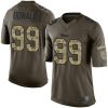 Nike Rams #99 Aaron Donald Green Stitched NFL Limited 2015 Salute To Service Jersey