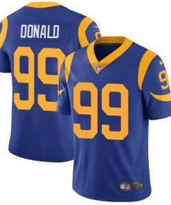 Nike Rams #99 Aaron Donald Royal Blue Alternate Stitched NFL Vapor Untouchable Limited Jersey