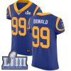 Nike Rams #99 Aaron Donald Royal Blue Alternate Super Bowl LIII Bound Stitched NFL Vapor Untouchable Elite Jersey