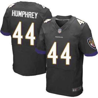 Nike Ravens #44 Marlon Humphrey Black Alternate Stitched NFL New Elite Jersey