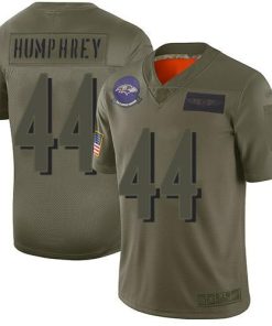 Nike Ravens #44 Marlon Humphrey Camo Stitched NFL Limited 2019 Salute To Service Jersey