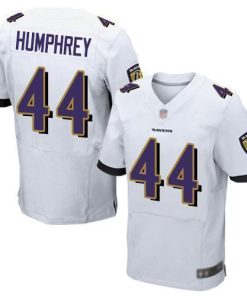Nike Ravens #44 Marlon Humphrey White Stitched NFL New Elite Jersey