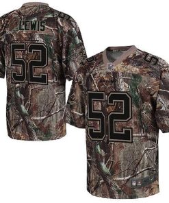 Nike Ravens #52 Ray Lewis Camo Stitched NFL Realtree Elite Jersey