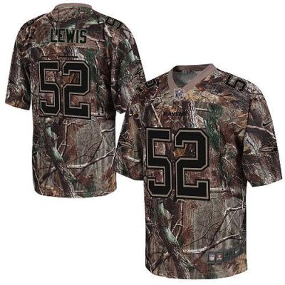 Nike Ravens #52 Ray Lewis Camo Stitched NFL Realtree Elite Jersey