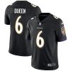 Nike Ravens #6 Patrick Queen Black Alternate Stitched NFL Vapor Untouchable Limited Jersey