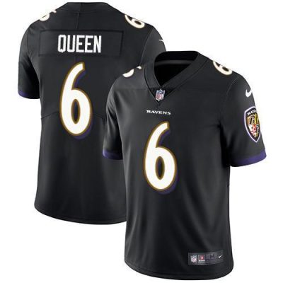 Nike Ravens #6 Patrick Queen Black Alternate Stitched NFL Vapor Untouchable Limited Jersey