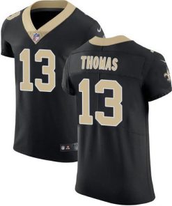 Nike Saints #13 Michael Thomas Black Team Color Stitched NFL Vapor Untouchable Elite Jersey