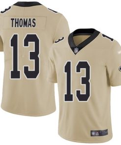 Nike Saints #13 Michael Thomas Gold Stitched NFL Limited Inverted Legend Jersey