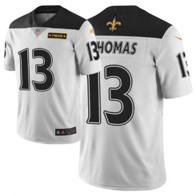 Nike Saints #13 Michael Thomas White Stitched NFL Limited City Edition Jersey