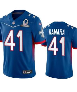 Nike Saints #41 Alvin Kamara NFL 2022 NFC Pro Bowl Game Jersey Royal